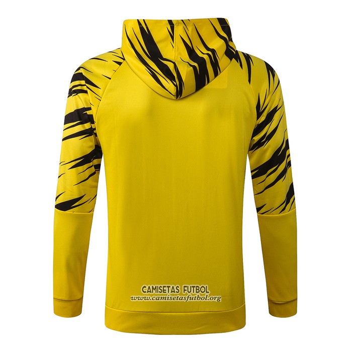 Chaqueta con Capucha del Borussia Dortmund 2021 Amarillo